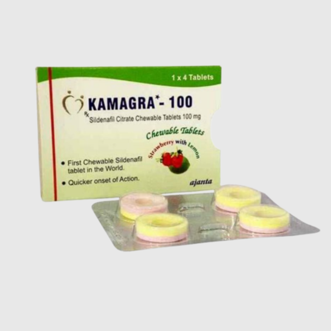 Kamagra Bombone Tablete (Sildenafil 100 mg)